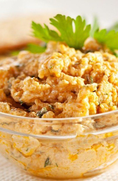 Паштета од печурака са шаргарепом и сиром